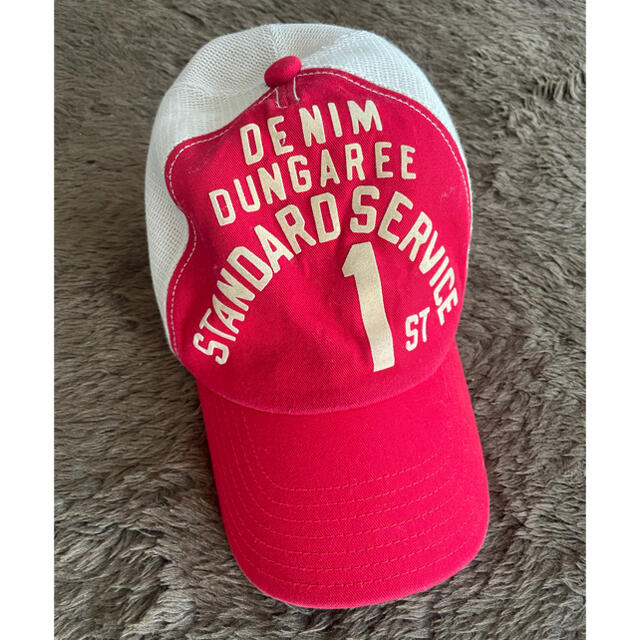 DENIM DUNGAREE(デニムダンガリー)のDenimanddungaree キャップ サイズ56 キッズ/ベビー/マタニティのこども用ファッション小物(帽子)の商品写真