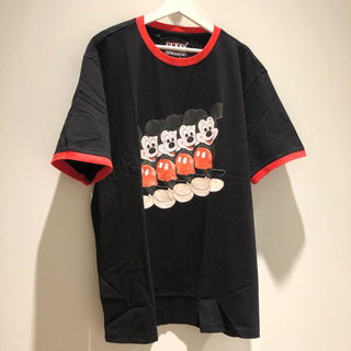 ゲス(GUESS)のGUESS × MICKEY XLサイズ オーバーサイズ 新品未使用(Tシャツ/カットソー(半袖/袖なし))