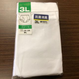 白ブリーフ　3L(その他)