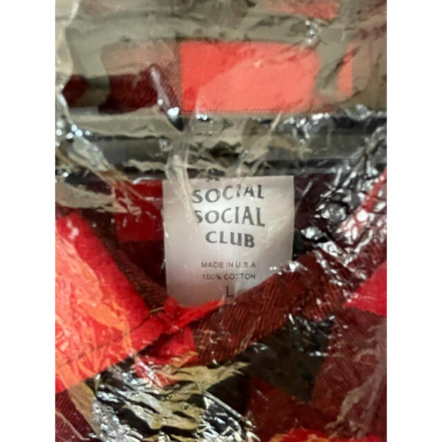 ANTI(アンチ)のanti social social club ネルシャツ メンズのトップス(シャツ)の商品写真