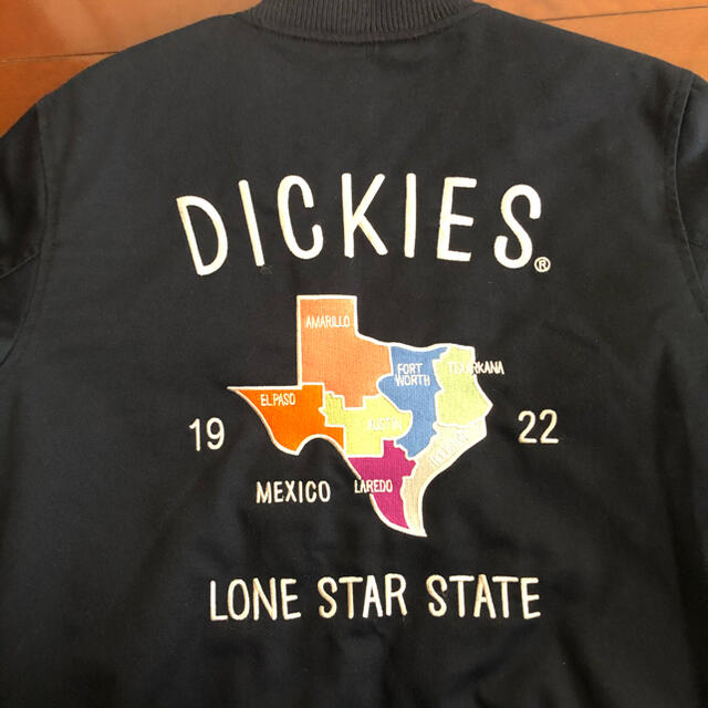Dickies(ディッキーズ)の古着　ディッキーズ　背中の刺繍がオシャレ　フルジップブルゾン◇M-0184 メンズのジャケット/アウター(ブルゾン)の商品写真