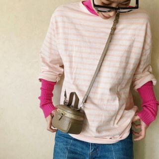 ビューティアンドユースユナイテッドアローズ(BEAUTY&YOUTH UNITED ARROWS)のchiiiibag チーバッグ マイクロバニティ　トープ　新品未使用(ショルダーバッグ)