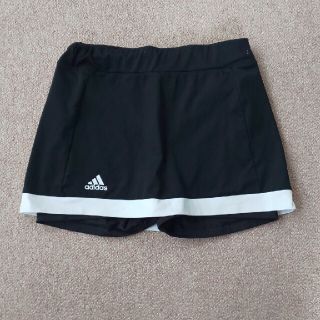 アディダス(adidas)のスパッツ付き スコート 140 黒 adidas アディダス(ウェア)