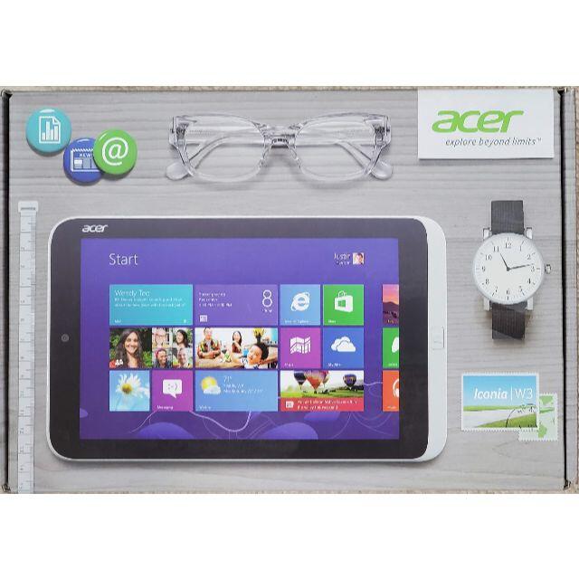 Acer(エイサー)のAcer ICONIA W3-810 / Windows10 スマホ/家電/カメラのPC/タブレット(タブレット)の商品写真
