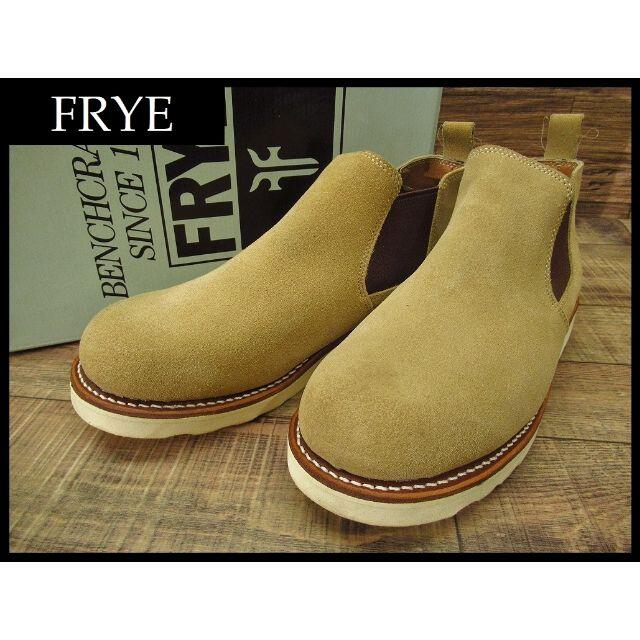 FRYE(フライ)の極美品 FRYE フライ サイドゴア スエードレザー ショート ブーツ 26.5 メンズの靴/シューズ(ブーツ)の商品写真