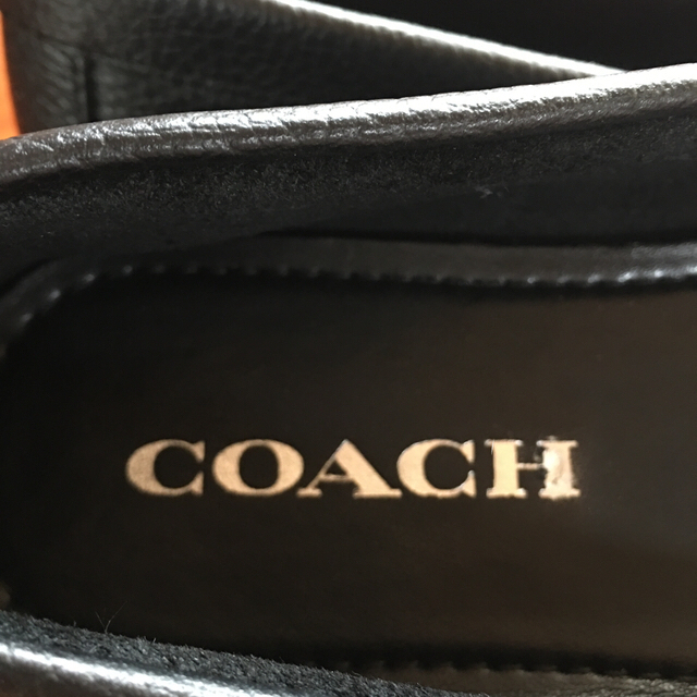 COACH(コーチ)のCOACHレザーローファーUS 6 未使用 レディースの靴/シューズ(ローファー/革靴)の商品写真