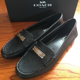 コーチ(COACH)のCOACHレザーローファーUS 6 未使用(ローファー/革靴)