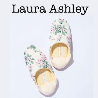 ローラアシュレイ(LAURA ASHLEY)の☆ 新品未使用 ☆  Laura Ashley 快適！内側パイル地ルームシューズ(その他)