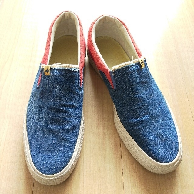 VISVIM(ヴィスヴィム)の中古 Visvim スリッポン US10.5、TOD'S本革スリッポン　2足 メンズの靴/シューズ(スニーカー)の商品写真