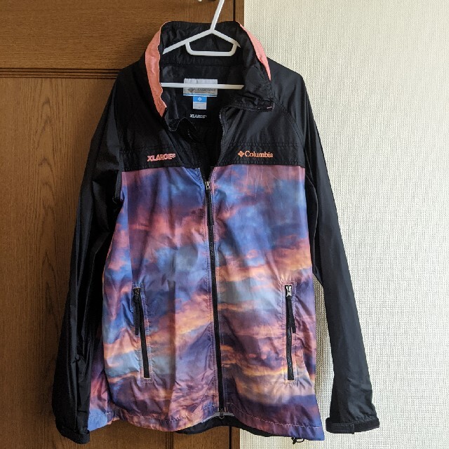 XLARGE×Columbia コラボナイロンジャケット