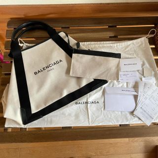 バレンシアガ(Balenciaga)の専用 BALENCIAGA ネイビーカバ M(トートバッグ)