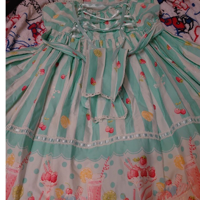 アンジェリックプリティ　angelic pretty ジャンパースカート　ミント