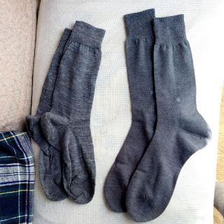 〔うわのそらお様 専用〕men's ソックス2セット(ソックス)