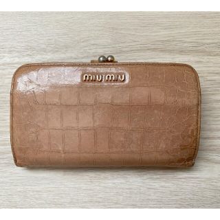 ミュウミュウ(miumiu)のmiumiu がま口財布(財布)