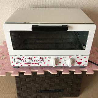 ハローキティ(ハローキティ)の🍎キティちゃんオーブントースター🥰マッキィ様専用❣️(調理機器)