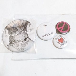 ピースマイナスワン(PEACEMINUSONE)の🌼G-DRAGON 缶バッジ🌼④個セット PEACEMINUSONE　ジヨン(バッジ/ピンバッジ)