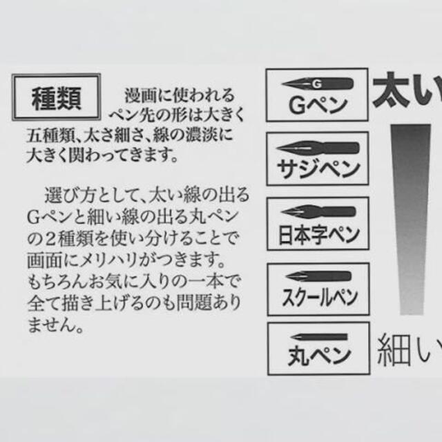 ペン先【 ライオンペン 】 お試し５種類セット　１０本組 エンタメ/ホビーのアート用品(コミック用品)の商品写真