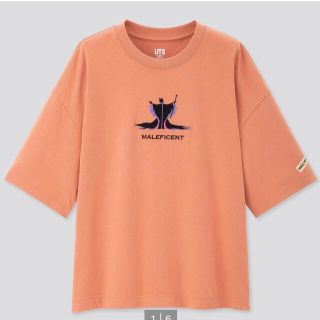 ユニクロ(UNIQLO)のユニクロ⭐︎UT⭐︎新品⭐︎半袖Tシャツ⭐︎オーバーサイズS⭐︎オレンジ色(Tシャツ(半袖/袖なし))