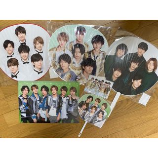 ジャニーズジュニア(ジャニーズJr.)の7 MEN 侍 うちわ ミニうちわ クリアファイル フォトセット(アイドルグッズ)