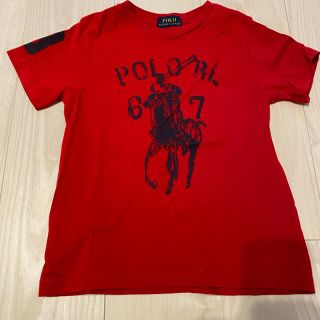 ポロラルフローレン(POLO RALPH LAUREN)のラルフローレン　Tシャツ　赤(Tシャツ/カットソー)