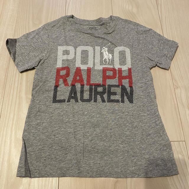 POLO RALPH LAUREN(ポロラルフローレン)のラルフローレン　Tシャツ　グレー キッズ/ベビー/マタニティのキッズ服男の子用(90cm~)(Tシャツ/カットソー)の商品写真