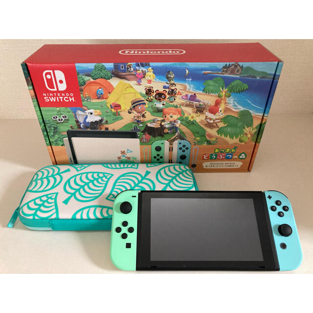 ゲームソフトゲーム機本体Nintendo Switch あつまれ どうぶつの森セット/Switch/HA