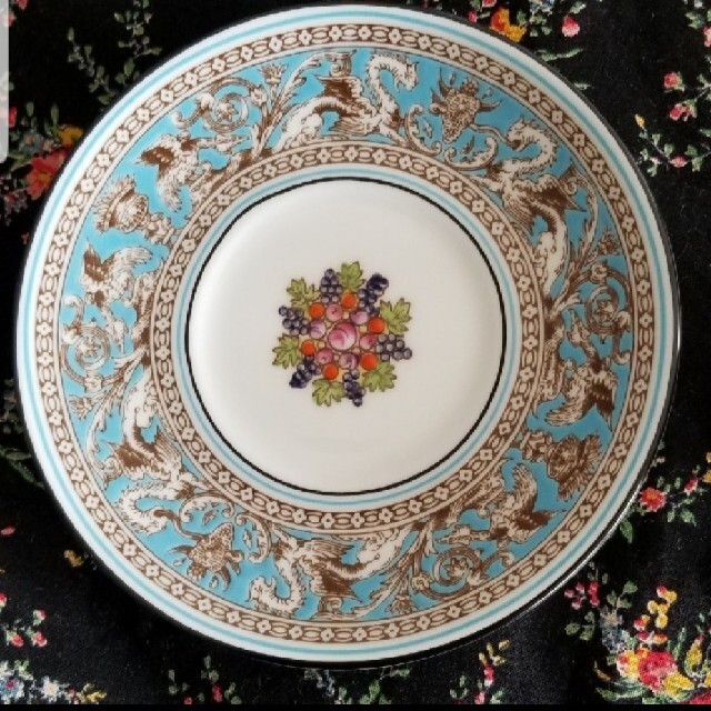 WEDGWOOD - 旧刻印/ウェッジウッド/フロレンティーンターコイズ WEDGWOOD - 旧刻印/ウェッジウッド/フロレンティーンターコイズ