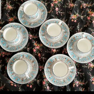 WEDGWOOD - 旧刻印/ウェッジウッド/フロレンティーンターコイズ WEDGWOOD - 旧刻印/ウェッジウッド/フロレンティーンターコイズ