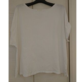 ジーユー(GU)のGU 白 フレンチスリーブ(Tシャツ(半袖/袖なし))