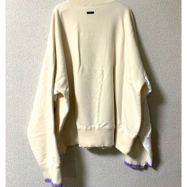 stein OVERSIZED REBUILD SWEAT LS White