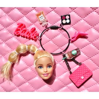 バービー(Barbie)のBarbie じゃらじゃらキーホルダー♡♪ 【B】(キーホルダー)