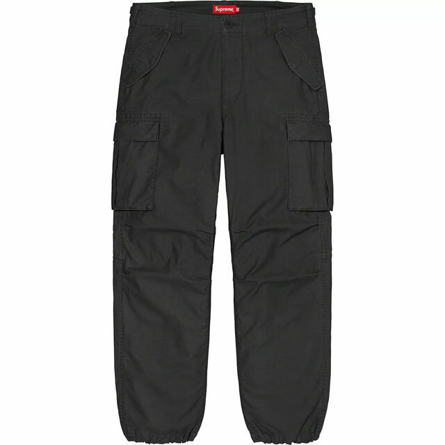 Supreme(シュプリーム)のSupreme Cargo Pant 黒30 メンズのパンツ(ワークパンツ/カーゴパンツ)の商品写真