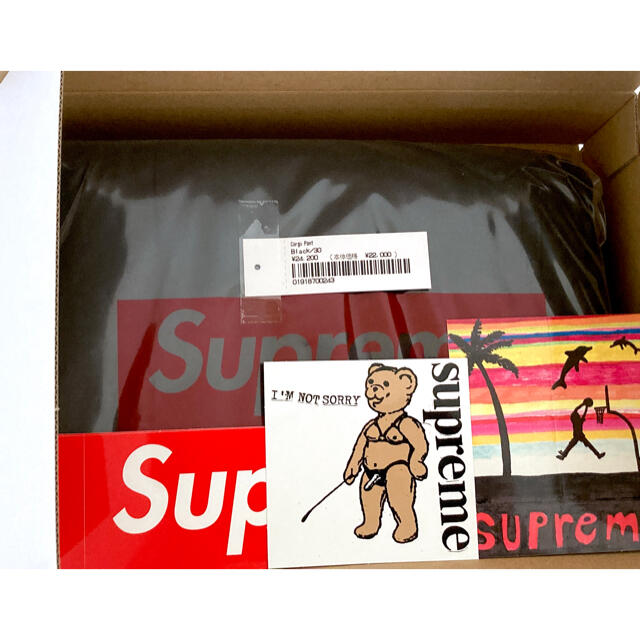 Supreme(シュプリーム)のSupreme Cargo Pant 黒30 メンズのパンツ(ワークパンツ/カーゴパンツ)の商品写真