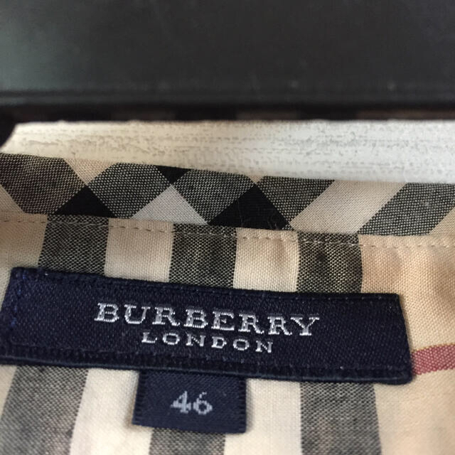 BURBERRY(バーバリー)のバーバリー シャツ 46  レディースのトップス(シャツ/ブラウス(半袖/袖なし))の商品写真