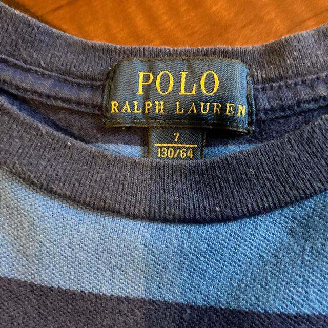 POLO RALPH LAUREN(ポロラルフローレン)のラルフローレン　Tシャツ　130  2枚セット キッズ/ベビー/マタニティのキッズ服男の子用(90cm~)(Tシャツ/カットソー)の商品写真