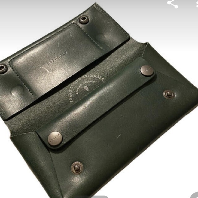 FABRIK LONG WALLET DARK GREENメンズ