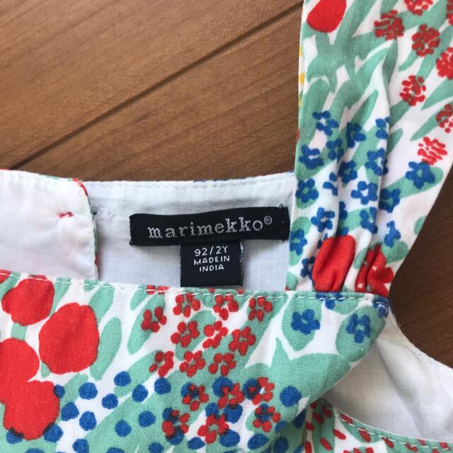 marimekko(マリメッコ)の値下　マリメッコ　ワンピース　サイズ92／2Y キッズ/ベビー/マタニティのキッズ服女の子用(90cm~)(ワンピース)の商品写真