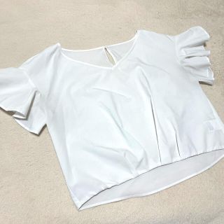 プロポーションボディドレッシング(PROPORTION BODY DRESSING)のショート丈ブラウス(ドロップドショルダー)(シャツ/ブラウス(半袖/袖なし))