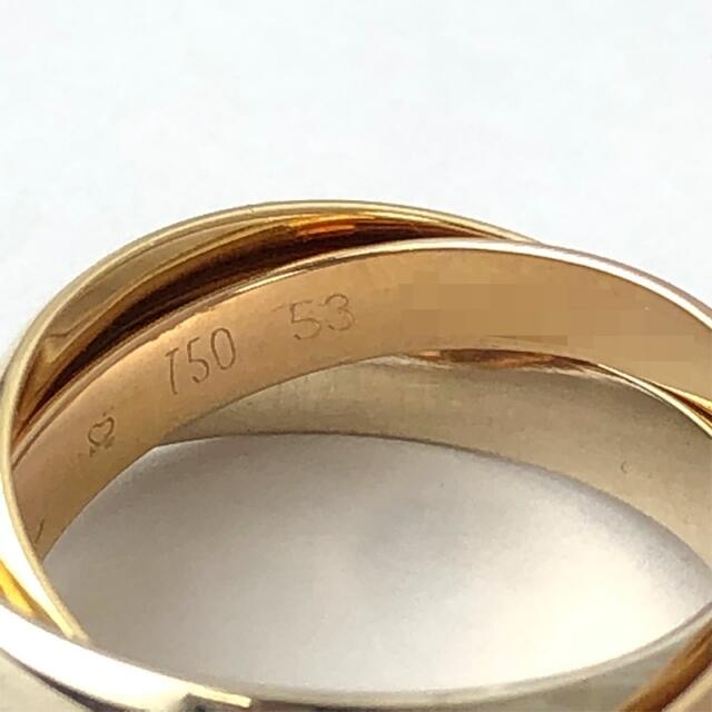カルティエ Cartier トリニティリング リング・指輪 ユニセック約53号幅
