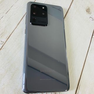 サムスン(SAMSUNG)のGalaxy S20 Ultra 5G 256GB Grey SIMフリー(スマートフォン本体)