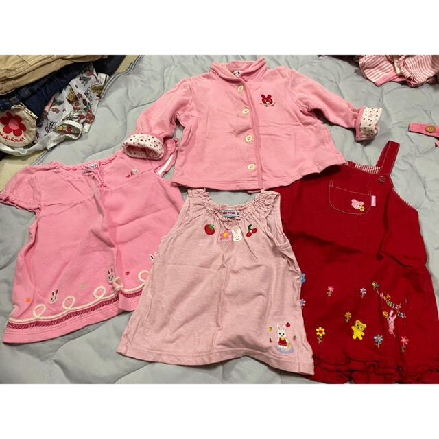 mikihouse(ミキハウス)のミキハウス4点セット キッズ/ベビー/マタニティのキッズ服女の子用(90cm~)(その他)の商品写真