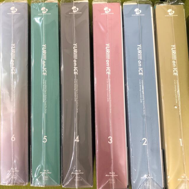 Yuri on ice 全6巻　Blu-ray