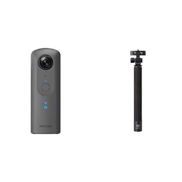 RICOH(リコー)のRICOH THETA V 本体のみ スマホ/家電/カメラのカメラ(コンパクトデジタルカメラ)の商品写真