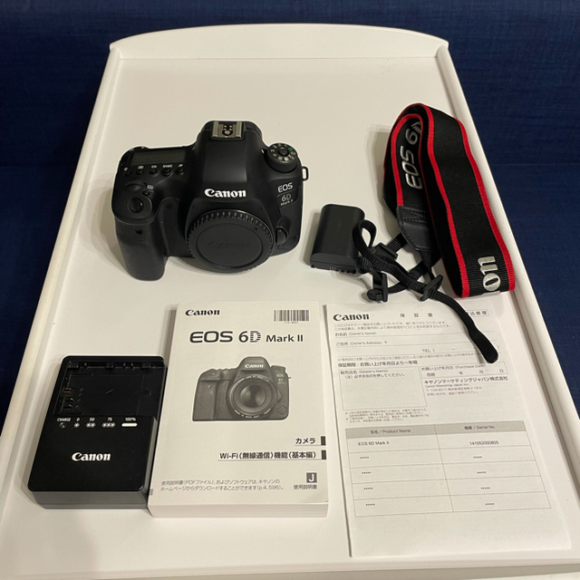 Canon キヤノン EOS 6D Mark2 ボディ シャッター約9000回