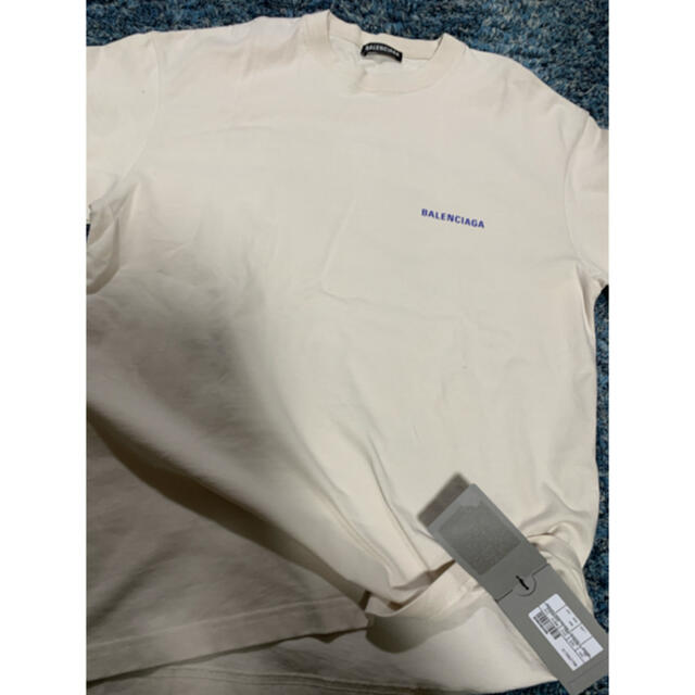 【BALENCIAGA】背中ロゴミディアムフィットTシャツ【未使用】