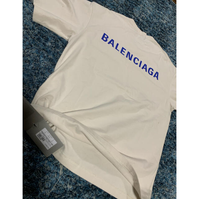 【BALENCIAGA】背中ロゴミディアムフィットTシャツ【未使用】