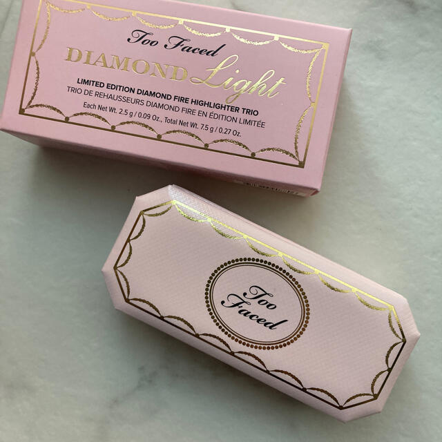 Too Faced♡ダイヤモンドライトシリーズ マルチユースハイライタートリオ