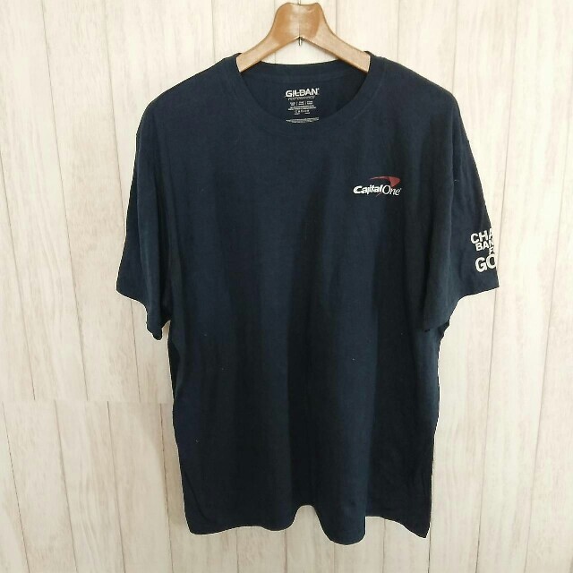 GILDAN(ギルタン)の古着 ギルダン 企業系 ビッグシルエット Tシャツ XL 濃紺 メンズのトップス(Tシャツ/カットソー(半袖/袖なし))の商品写真