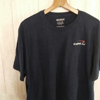 ギルタン(GILDAN)の古着 ギルダン 企業系 ビッグシルエット Tシャツ XL 濃紺(Tシャツ/カットソー(半袖/袖なし))