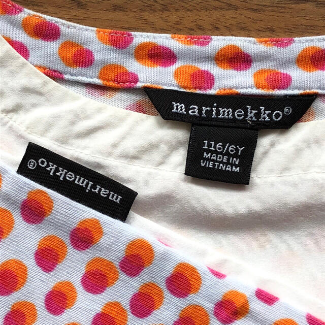 marimekko(マリメッコ)のmarimekkoのキッズTシャツ キッズ/ベビー/マタニティのキッズ服女の子用(90cm~)(Tシャツ/カットソー)の商品写真